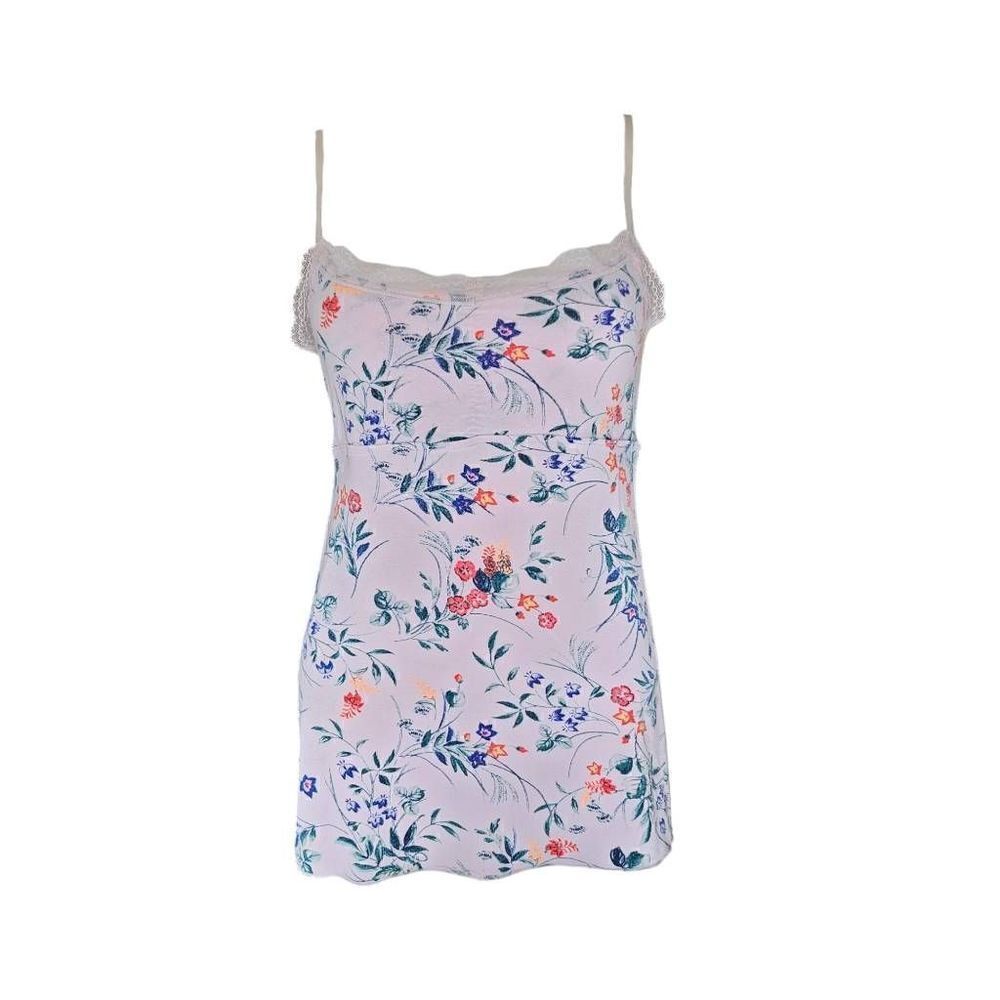 coquette floral cami top